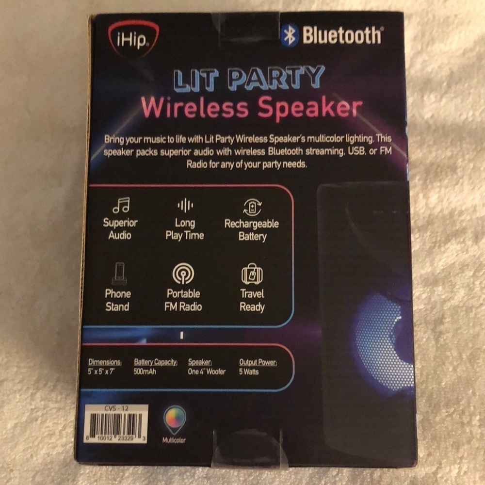 Bluetooth party speaker - Picture 3 of 4
